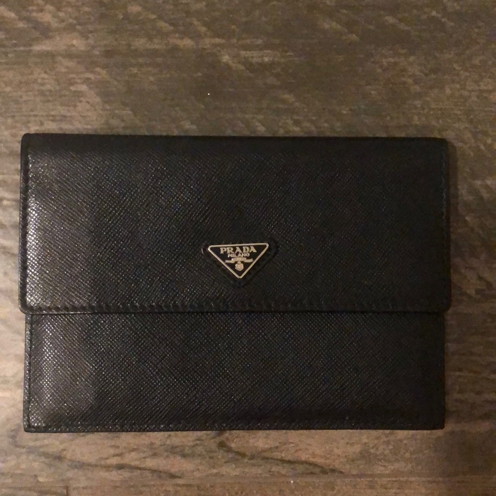 AUTHENTIC PRADA PASSPORT HOLDER